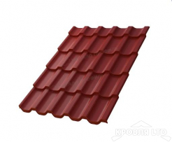 Металлочерепица Трамонтана- M , RAL 3020 Красный, толщина 0,5