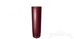 Труба круглая Грендлайн 90 мм 3 м RAL 3005 красное вино