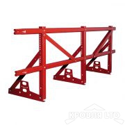 Кровельное ограждение Roofsystems серия PRESTIGE ZN H-1200 45*25 EURO, Полиэстер RAL 3011 коричнево-красный, 3м