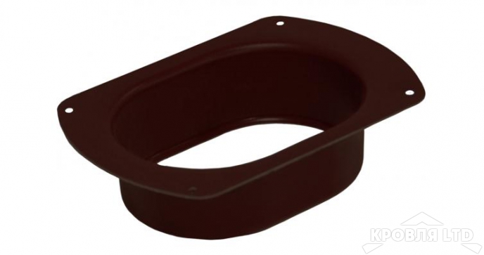 Воронка врезная Vortex 125/90 RR32 темно- коричневый