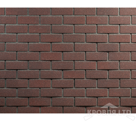 Фасадная плитка ТEХНОНИКОЛЬ HAUBERK цвет Обожжённый кирпич