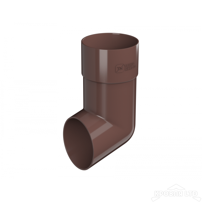 ТН ПВХ D125/82 ММ СЛИВ ТРУБЫ КОРИЧНЕВЫЙ  Rall 8017