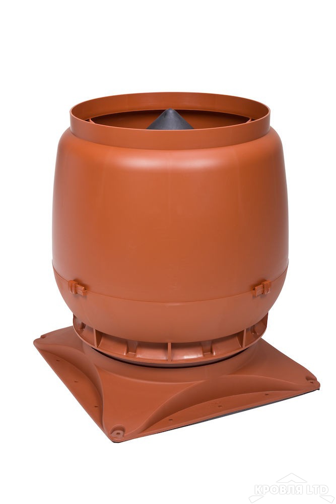 Вентиляционный выход Vilpe 250S 400x400 цвет кирпичный