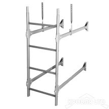 Стеновая лестница Rofsystems серия ELITE 400, Полиэстер RAL 7004
серый, 1,8м