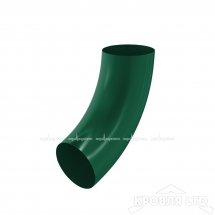 Колено универсальное для водостока Aквасистем 100мм RAL 6005 зеленый мох