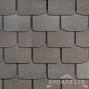 Гибкая черепица Шинглас серия Классик коллекция Модерн цвет Ледник