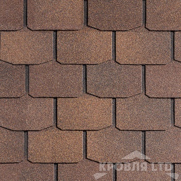 Гибкая черепица Шинглас серия Классик коллекция Модерн цвет Плато