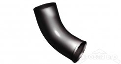 Колено стока Грендлайн 90 мм RAL 9005 черный