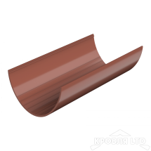 ТН ПВХ D125/82 ММ ЖЕЛОБ (3 М) КРАСНЫЙ Rall 8004