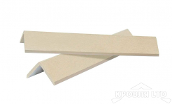 Уголок из ДПК  POLIVAN  для террасной доски 45х45х2900 мм бежевый