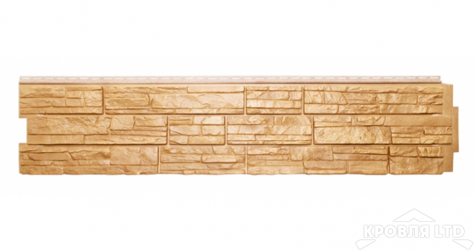 Фасадная панель Grand Line  "Я-Фасад"Крымский сланец Classic песок
