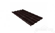 Профиль волновой Камея, Полиэстер RAL   8017 шоколад, толщина 0,45