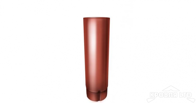 Труба круглая Грендлайн 90 мм 3 м RAL 8004 терракота