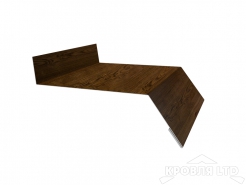 Отлив 100, под дерево Antique Dub, толщина 0,45