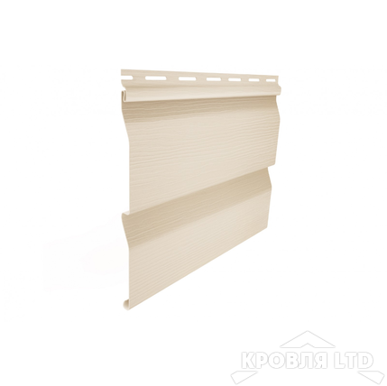 Сайдинг Ю-Пласт  Корабельный брус цвет кофе с молоком 3,05м