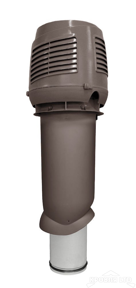 Приточный вентиляционный элемент Vilpe 160/ER/700 INTAKE  цвет коричневый