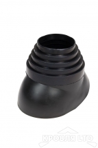 Ворот трубы Vilpe пластиковый цвет черный  (110-155мм)