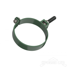 ТН ПВХ D125/82 ММ ХОМУТ ТРУБЫ УНИВЕРСАЛЬНЫЙ 140ММ ЗЕЛЕНЫЙ Rall 6005
