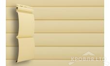 Сайдинг виниловый   GL Блок хаус двухслойный ванильный 3,0 м