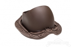 Основание для вентиляционной трубы Vilpe  MUOTOKATE 110 –160 цвет коричневый для металлочерепицы