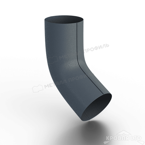 Колено трубы МЕТАЛЛ ПРОФИЛЬ Foramina Freeze D100 Grey