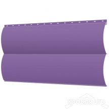 Сайдинг металлический "Венец" RAL 4005 Сиреневый, толщина  0,45