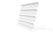 Профнастил Н60, Полиэстер RAL 9003 сигнальный белый, толщина 0,7