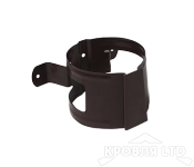 Кронштейн трубы для водостока на дерево Foramina PUR 100мм RAL 8017 шоколад