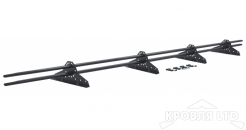 Снегозадержатель NEW трубчатый Grand Line RAL 7024 3м