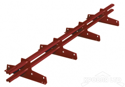 Снегозадержатель Roofsystems серия PRESTIGE 45*25 EURO, Полиэстер RAL 3009
красная окись, 3м