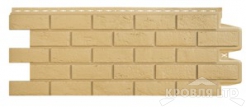 Фасадная панель Grand Line "Состаренный кирпич" Classic Песочный
