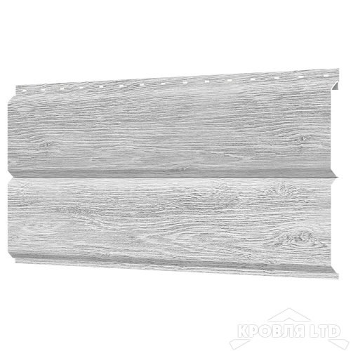 Сайдинг металлический Евробрус, под дерево Ясень, толщина 0,45