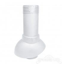 Вентиляционный выход Vilpe 110/300  цвет светло серый