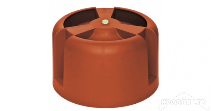Колпак кровельный Krovent HupСap кирпичный 270 для труб Pipe-VT 125 is и Pipe-VT 150 is