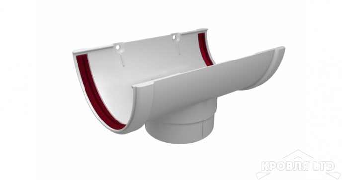 Воронка ПВХ Grand Line 120/87 Ral 9003 Белый