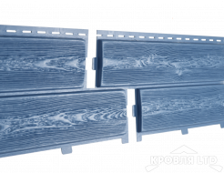 Фасадная панель Ю-ПЛАСТ Хокла Color Голубика