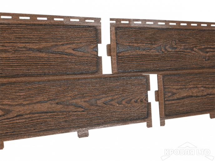 Фасадная панель Ю-ПЛАСТ Хокла Винтаж Корица