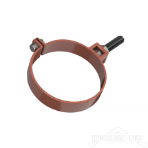 ТН ПВХ D125/82 ММ ХОМУТ ТРУБЫ УНИВЕРСАЛЬНЫЙ 140ММ КРАСНЫЙ Rall 8004