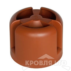 Колпак кровельный Krovent HupСap кирпичный для труб Pipe-VT 110is