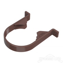 ТН ПВХ D125/82 ММ ХОМУТ ТРУБЫ КОРИЧНЕВЫЙ  Rall 8017