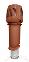 Приточный вентиляционный элемент Vilpe 160/ER/700 INTAKE  цвет кирпичный
