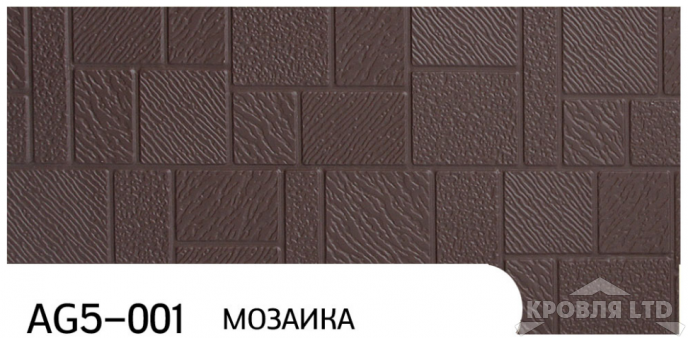 Декоративная теплоизолирующая панель ZODIAC AG5-001 Мозаика