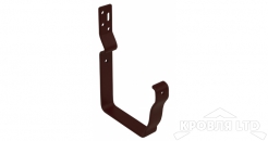 Крюк короткий полоса Vortex 127мм RAL 8017 шоколад
