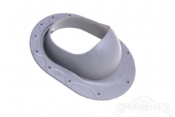 Основание для вентиляционной трубы Vilpe CLASSIC 110 –160 цвет светло серый для гибкой черепицы или фальцевой кровли