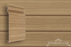 Сайдинг виниловый GL Natural-Брус Tundra  клен  3,0 м