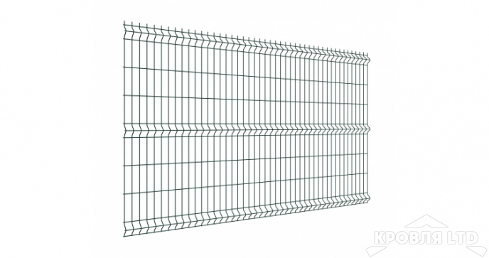 Ограждения ГрандЛайн Панель Medium 1,03х2,5 RAL 6005 зеленый мох