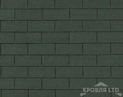 Гибкая черепица Roofshield  серия Family Light коллекция Американ цвет Зеленый