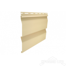 Сайдинг Ю-Пласт  Корабельный брус цвет Кремовый 3,05м