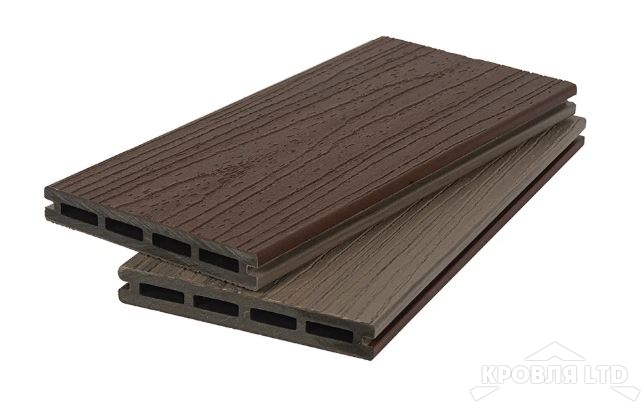 Террасная доска POLIVAN NISADUA co-extrusion chocolate 20*140*2900