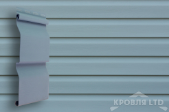 Сайдинг виниловый   GL Корабельная доска двухслойный голубой 3,0 м